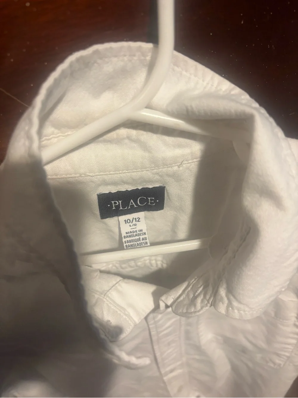 The Childrens Place crisp white